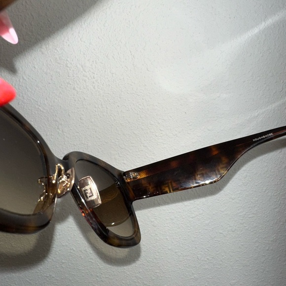 Fendi Brown Tortoise Sunglasses